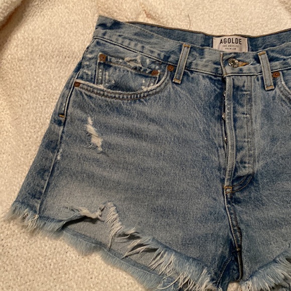 Agolde Parker Swapmeet shorts - Picture 3 of 7